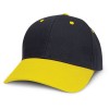 Black Yellow Yeronga Caps